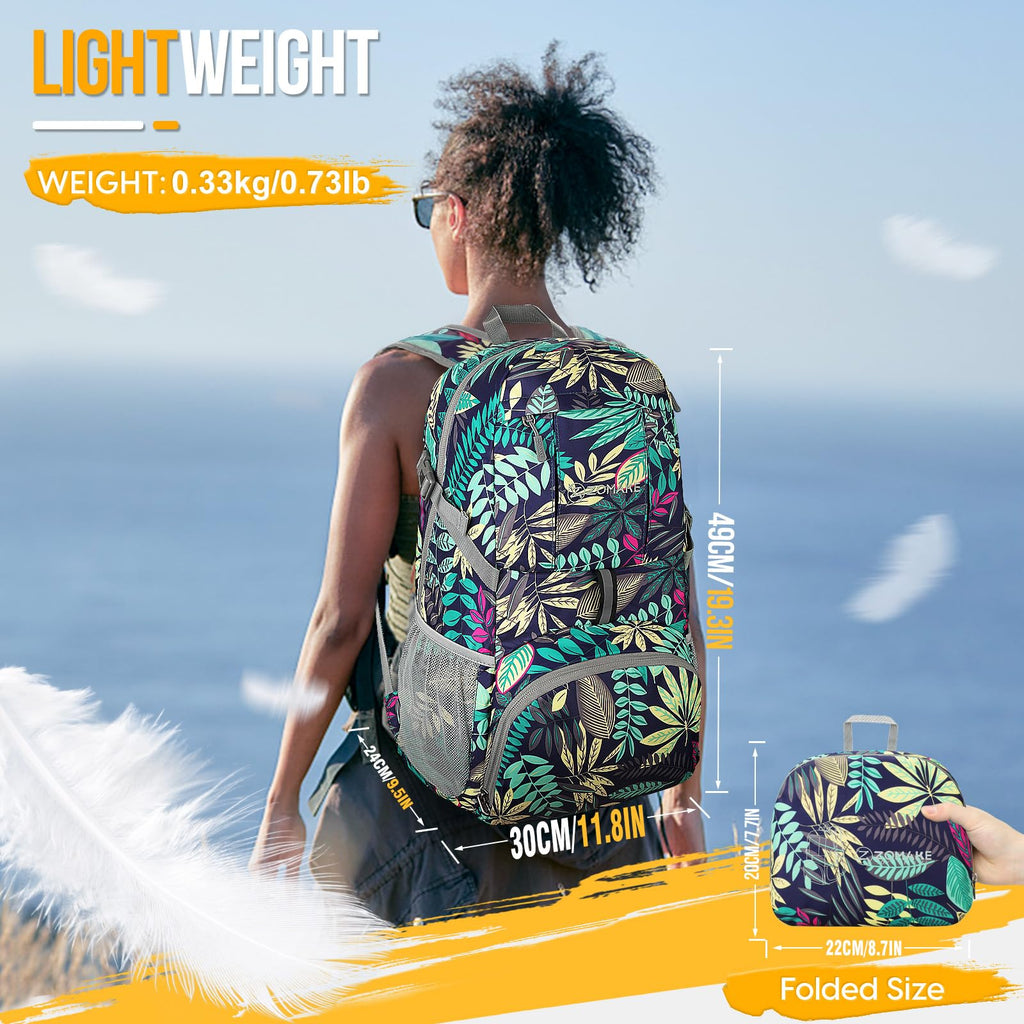 ZOMAKE 35L Compact Waterproof Hiking Backpack - Backpack Bags by Handbags Specialist Headquarter | Available at Handbags Specialist Headquarter