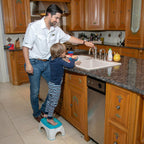 Nuby Gray Step Up Stool for Kids - Baby Products by Handbags Specialist Headquarter | Available at Handbags Specialist Headquarter