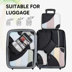 OlarHike Travel Cube Set - Cream Organizer & Gifts -  by Handbags Specialist Headquarter | Available at Handbags Specialist Headquarter