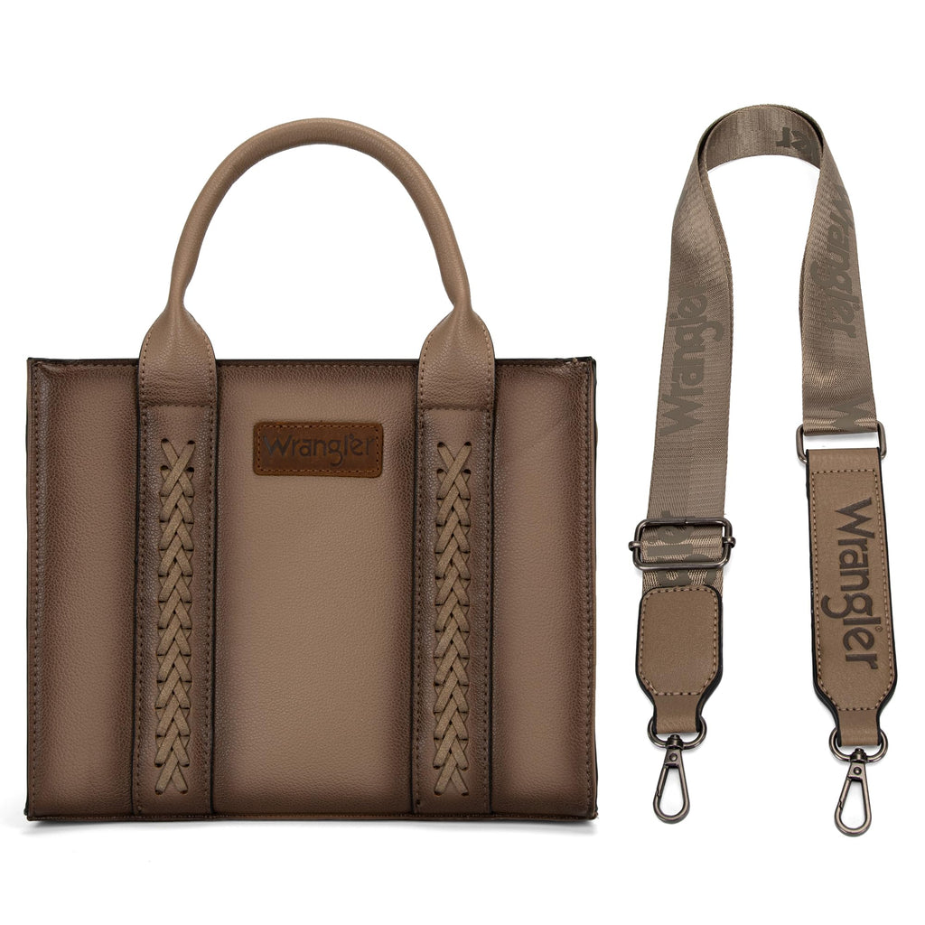 Western Chic Wrangler Tote: Vegan Leather, Versatile Strap