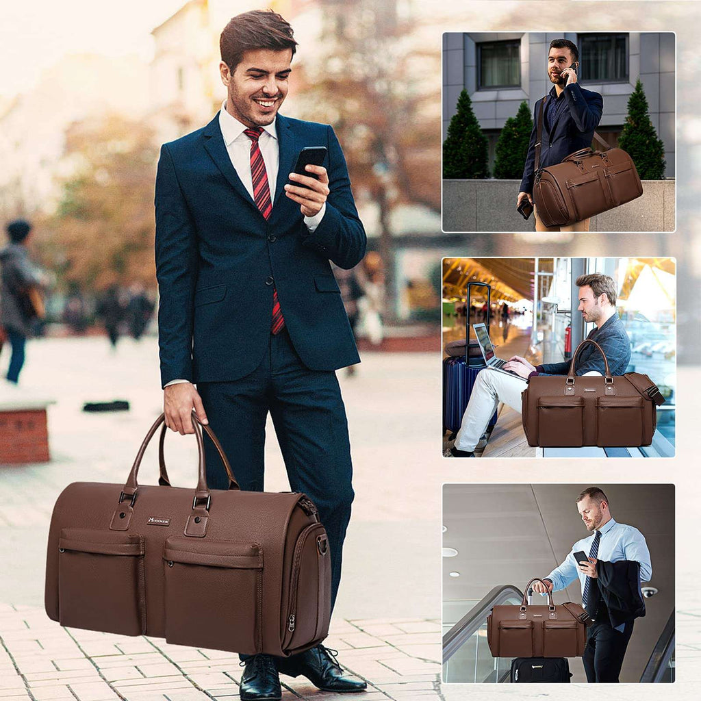 Modoker Travel Garment Bag - Versatile & Stylish - Luggage Travel Bags by Handbags Specialist Headquarter | Available at Handbags Specialist Headquarter
