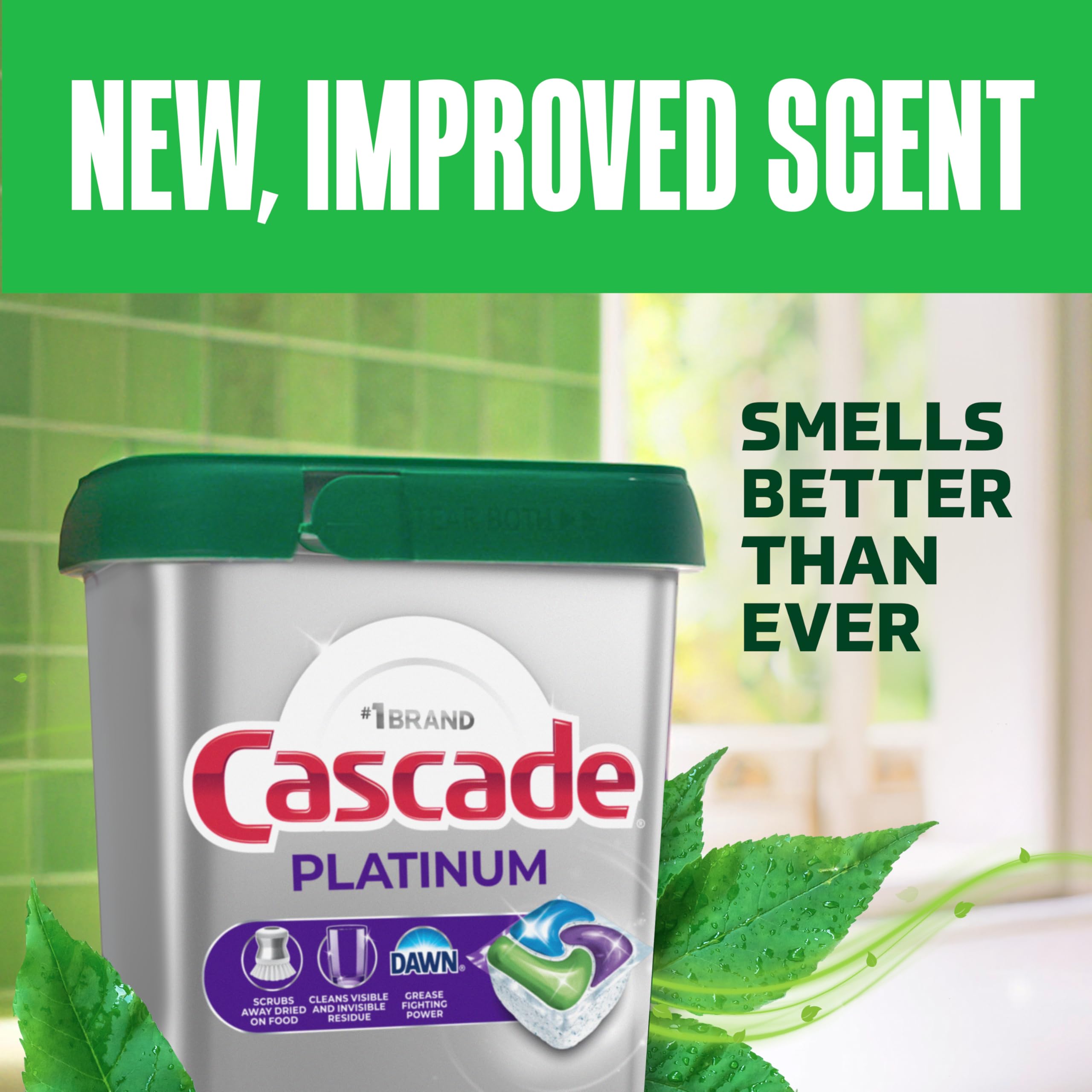 Cascade Platinum Fresh 71ct Dishwasher Pods -  by Handbags Specialist Headquarter | Available at Handbags Specialist Headquarter