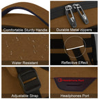 SecureSlim Laptop Backpack with USB & Water Resistance - Backpack Bags by Handbags Specialist Headquarter | Available at Handbags Specialist Headquarter