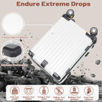 JetGlide 3pc Spinner: Expandable Hardshell Luggage - Travel Sets by Handbags Specialist Headquarter | Available at Handbags Specialist Headquarter