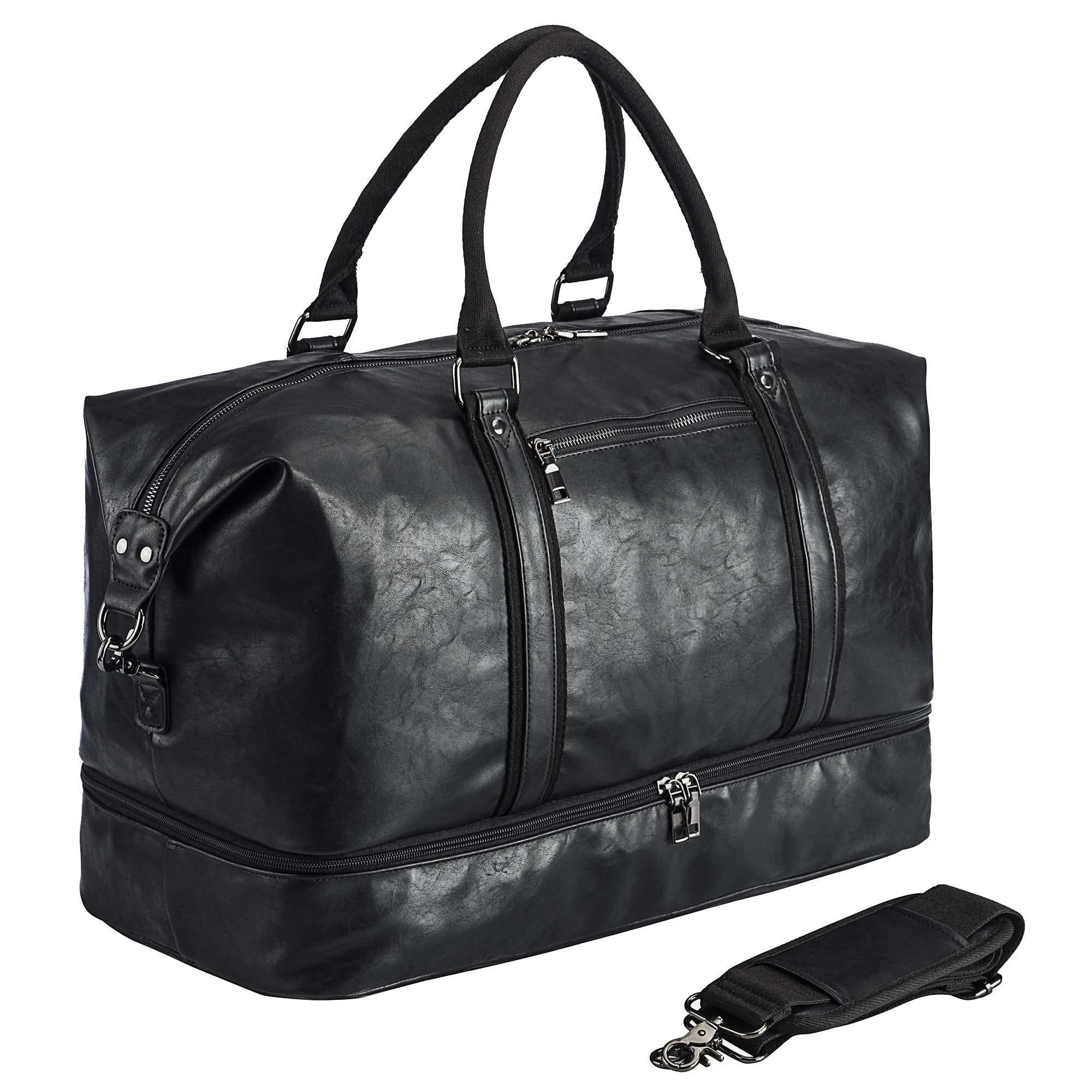 Weekender Overnight Travel Bag with Shoe Pouch