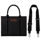 Western Chic Wrangler Tote: Vegan Leather, Versatile Strap