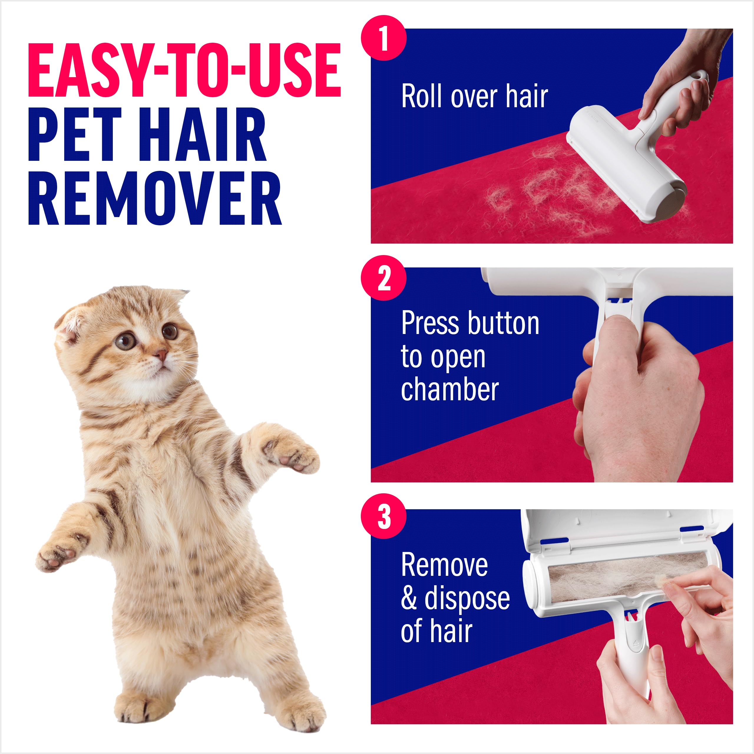 FurAway Roller: Eco Lint Remover for Pets & Furniture -  by Handbags Specialist Headquarter | Available at Handbags Specialist Headquarter