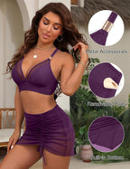 High Waisted Bikini Set