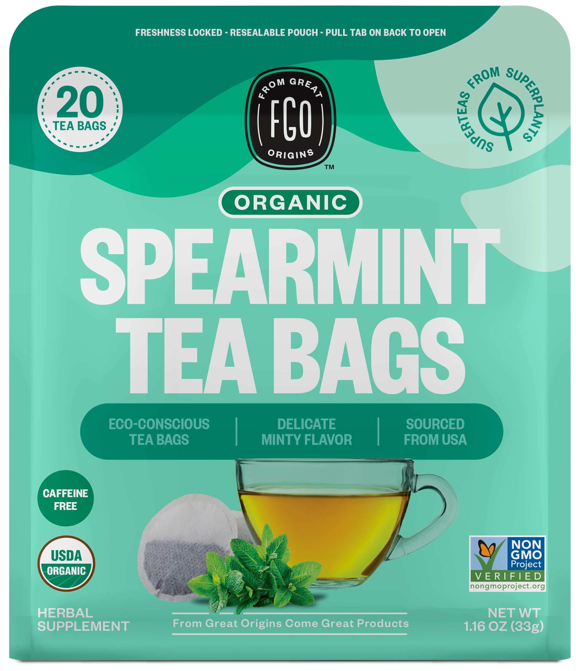 ElderZen Organic Tea - Caffeine-Free Eco Bags -  by Handbags Specialist Headquarter | Available at Handbags Specialist Headquarter