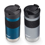 SNAPSEAL Grip Stainless Travel Mug 20oz - Blue/Berry - Water Bottles by Handbags Specialist Headquarter | Available at Handbags Specialist Headquarter