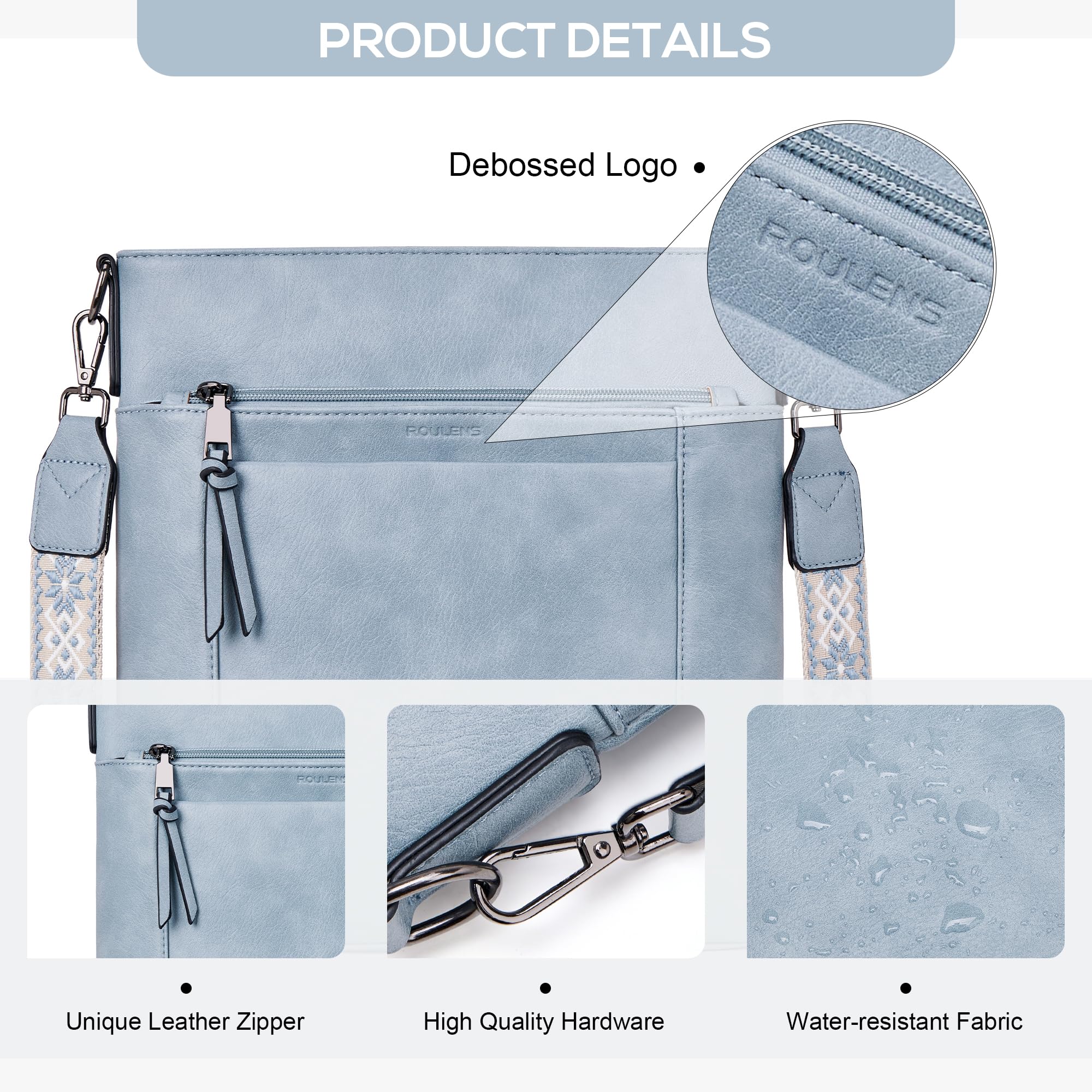 Chic Leather Crossbody with Card Slots for Women -  by Handbags Specialist Headquarter | Available at Handbags Specialist Headquarter