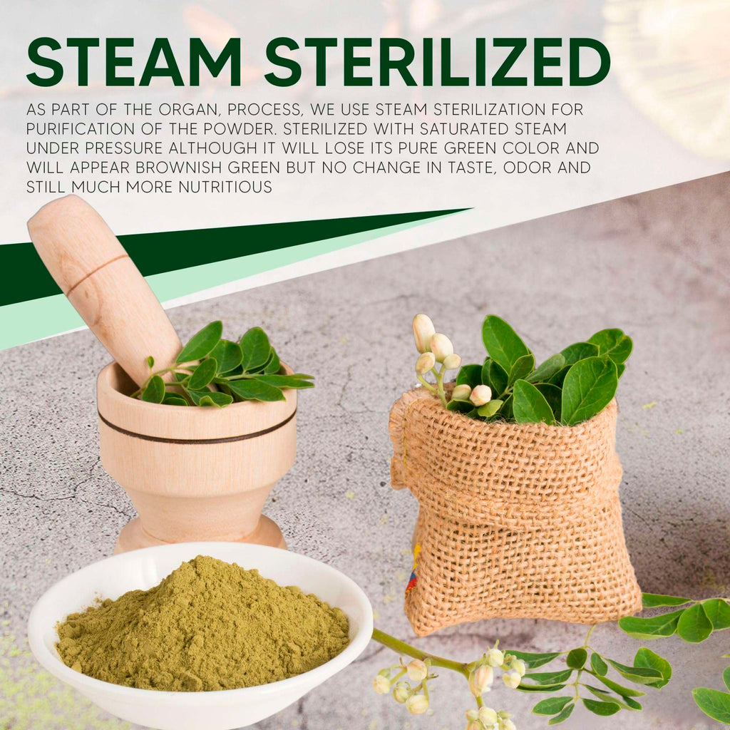 Pure Moringa Magic: Organic Leaf Powder 1 lb - Health Care by Handbags Specialist Headquarter | Available at Handbags Specialist Headquarter