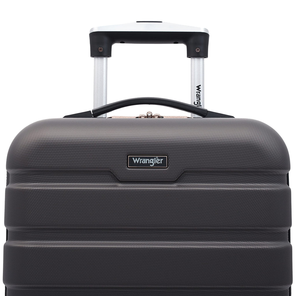 Wrangler 22 Olive Hardside Spinner Carry-On