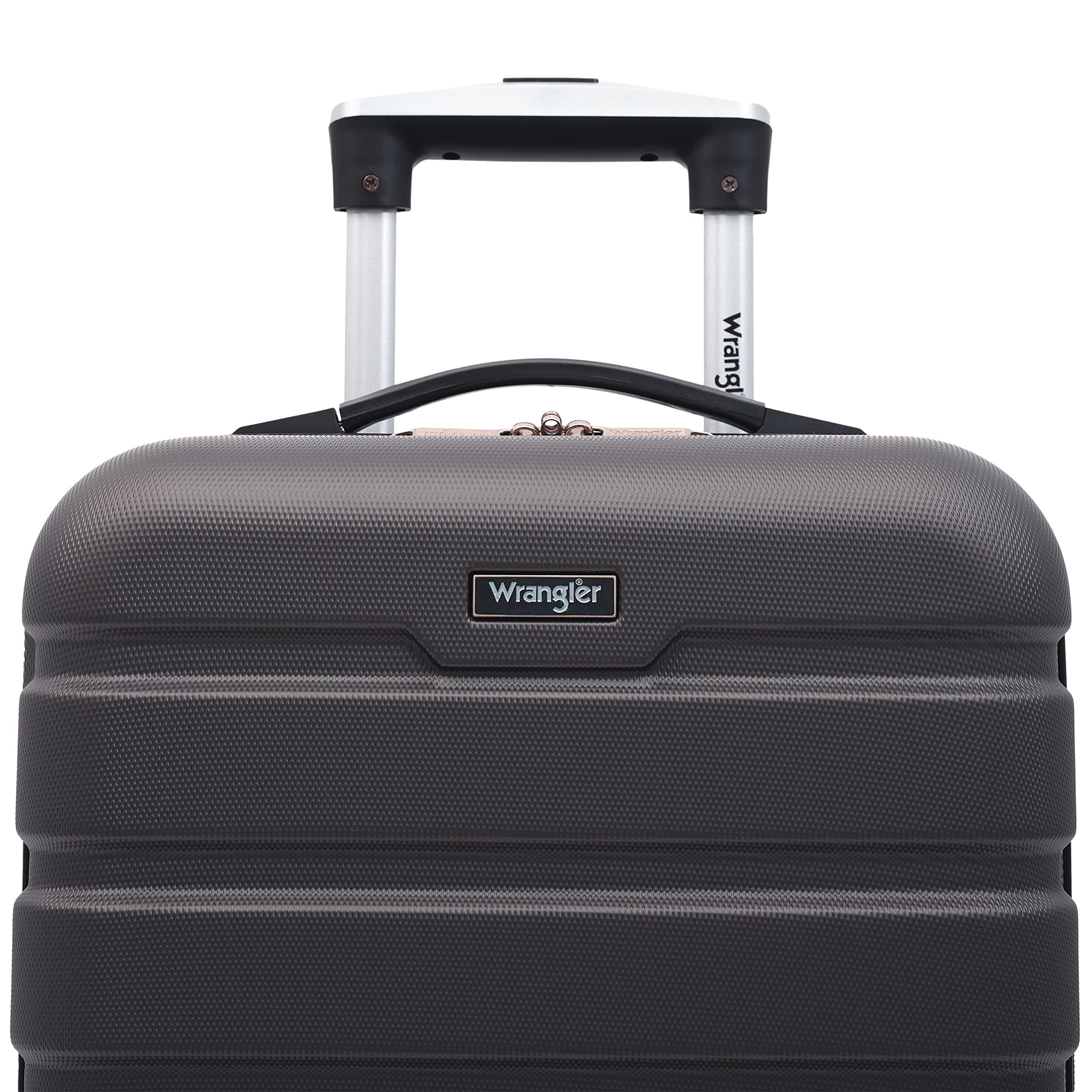 Wrangler 22 Olive Hardside Spinner Carry-On