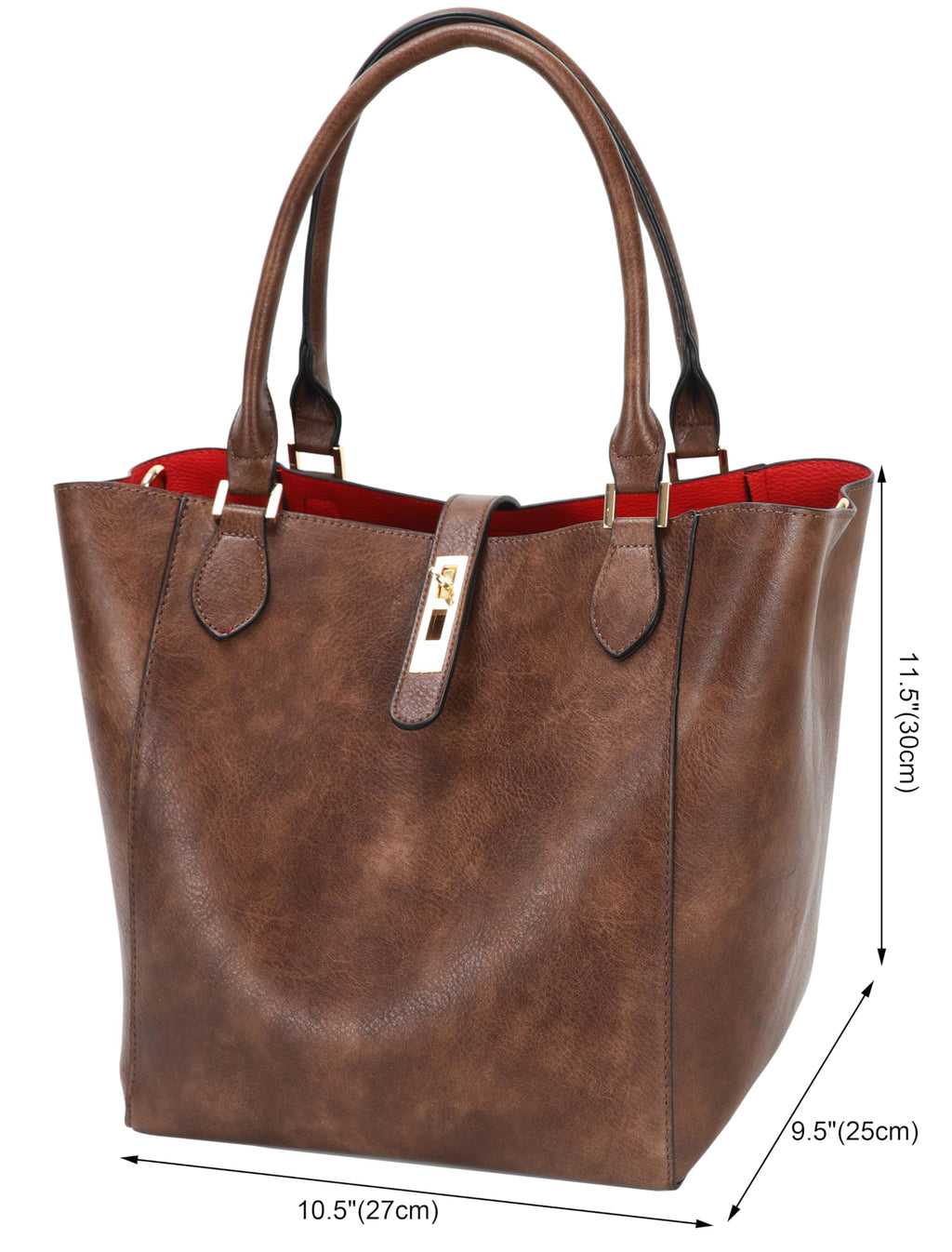 SQLP Luxe Tote: Women's Designer Travel Bag - Bucket Bag by Handbags Specialist Headquarter | Available at Handbags Specialist Headquarter