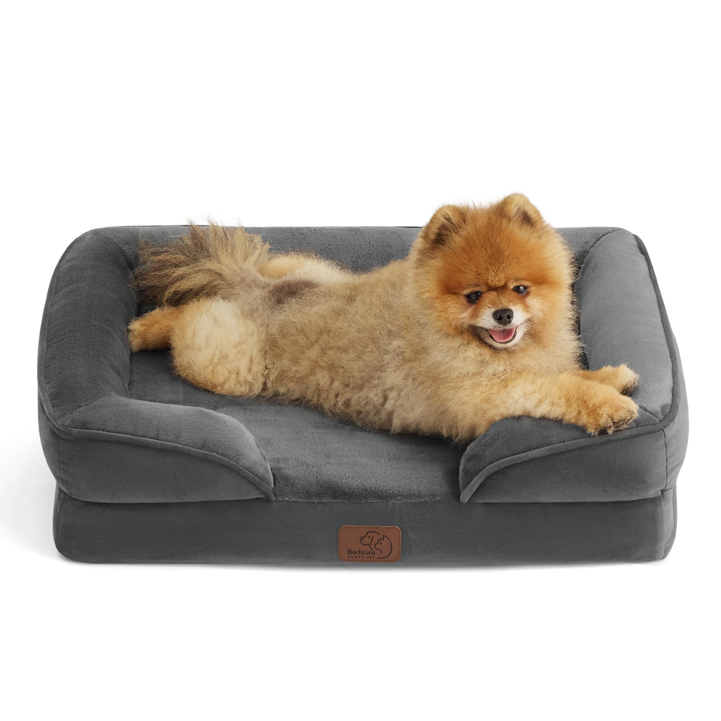 ComfyPaws Orthopedic Washable Dog Sofa - Large, Grey -  by Handbags Specialist Headquarter | Available at Handbags Specialist Headquarter