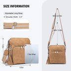 Tassel Charm Crossbody Bag for Women -  by Handbags Specialist Headquarter | Available at Handbags Specialist Headquarter