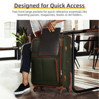 LARVENDER Expandable 5-Piece Spinner Luggage Set -  by Handbags Specialist Headquarter | Available at Handbags Specialist Headquarter