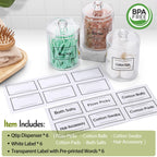 Clear Acrylic Qtip Dispenser Set - 4 Pack - Decor by Handbags Specialist Headquarter | Available at Handbags Specialist Headquarter