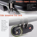 Coolife Expandable Spinner Luggage Set - 3 Piece