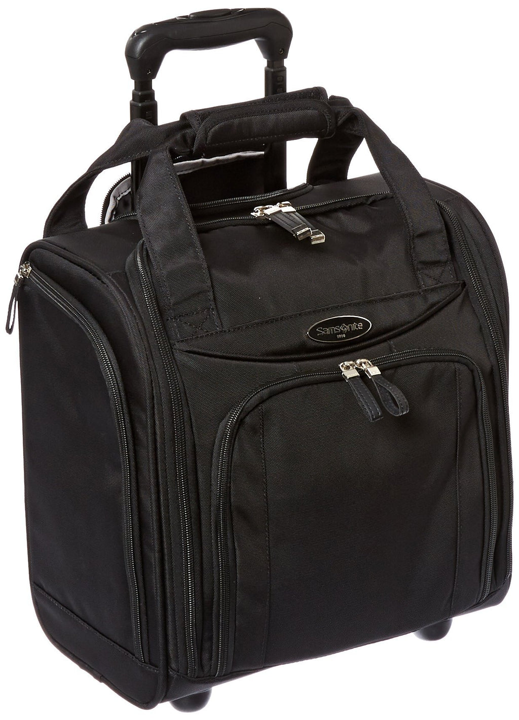 Samsonite Upright Wheeled Carry-On Underseater, Black, Small -  by Handbags Specialist Headquarter | Available at Handbags Specialist Headquarter