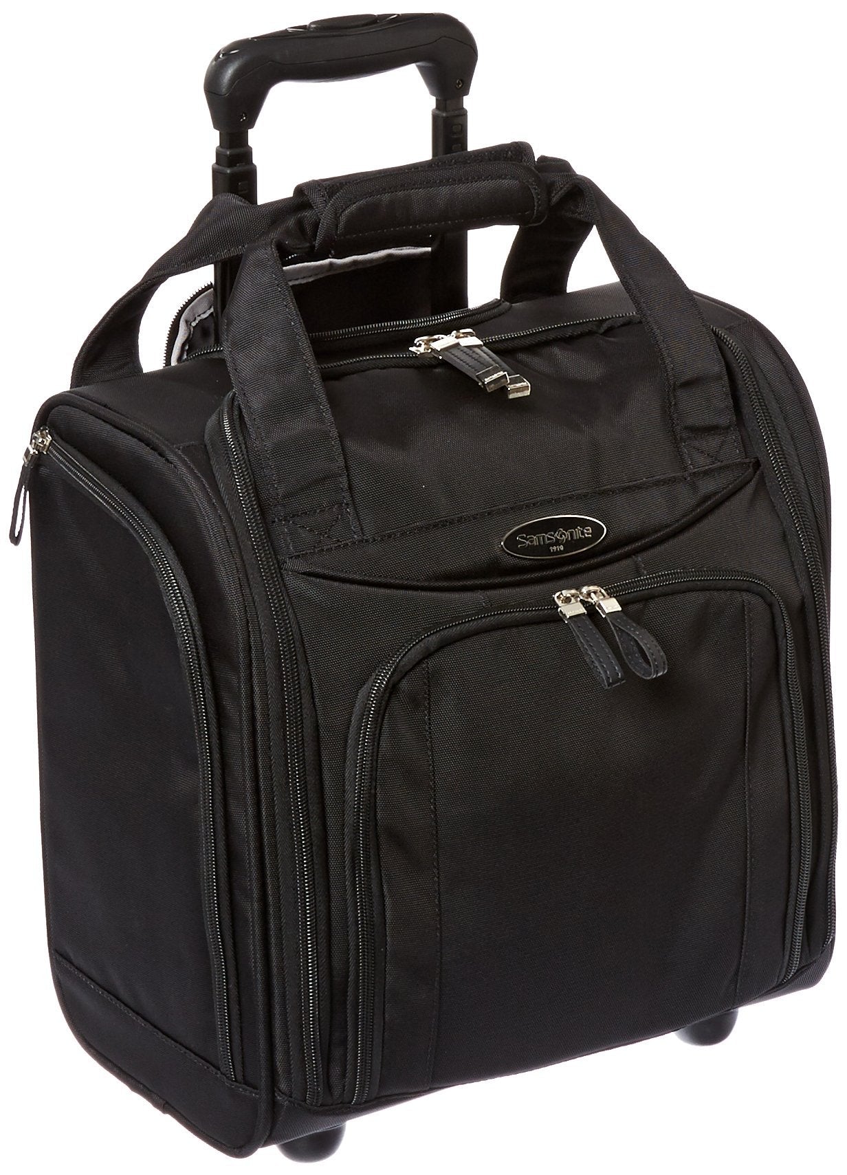 Samsonite Upright Wheeled Carry-On Underseater, Black, Small -  by Handbags Specialist Headquarter | Available at Handbags Specialist Headquarter