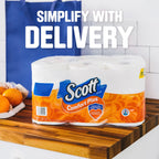 Scott SoftEase: 12 Double Rolls, Septic-Safe Tissue - Toilet Paper by Handbags Specialist Headquarter | Available at Handbags Specialist Headquarter