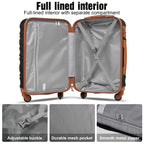 VoyagePro 6-Piece Hardshell Luggage Set - Luggage Travel Bags by Handbags Specialist Headquarter | Available at Handbags Specialist Headquarter