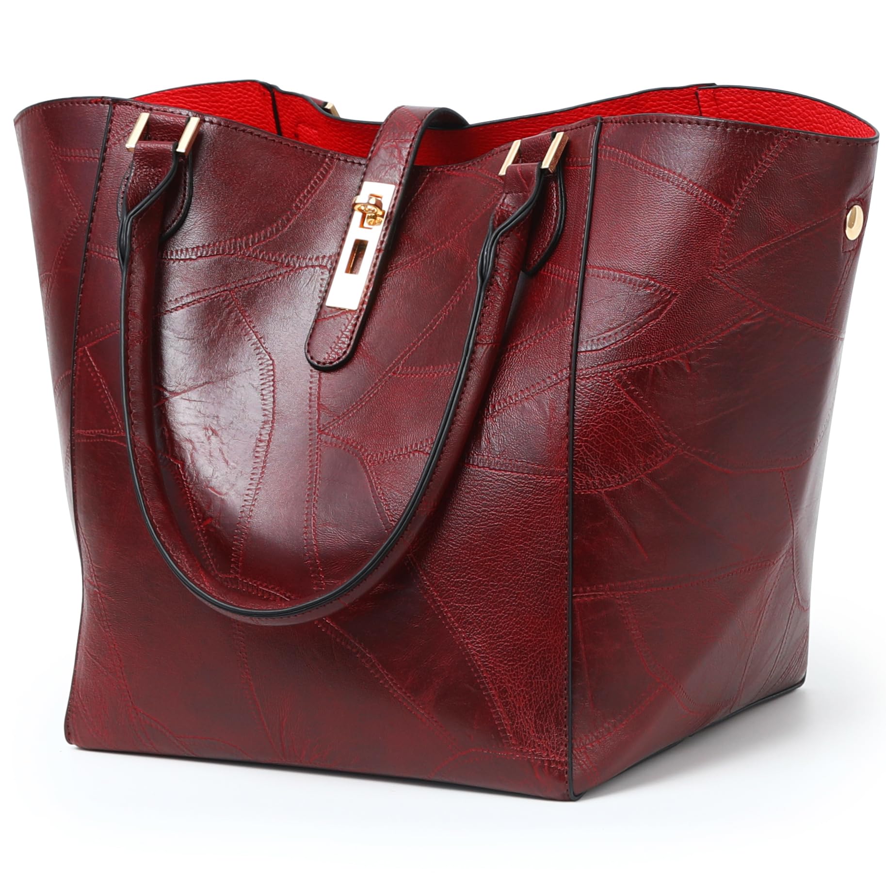 SQLP Luxe Tote: Women's Designer Travel Bag - Bucket Bag by Handbags Specialist Headquarter | Available at Handbags Specialist Headquarter