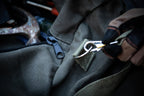 Waxed Canvas Military Duffle Bag, Olive Green