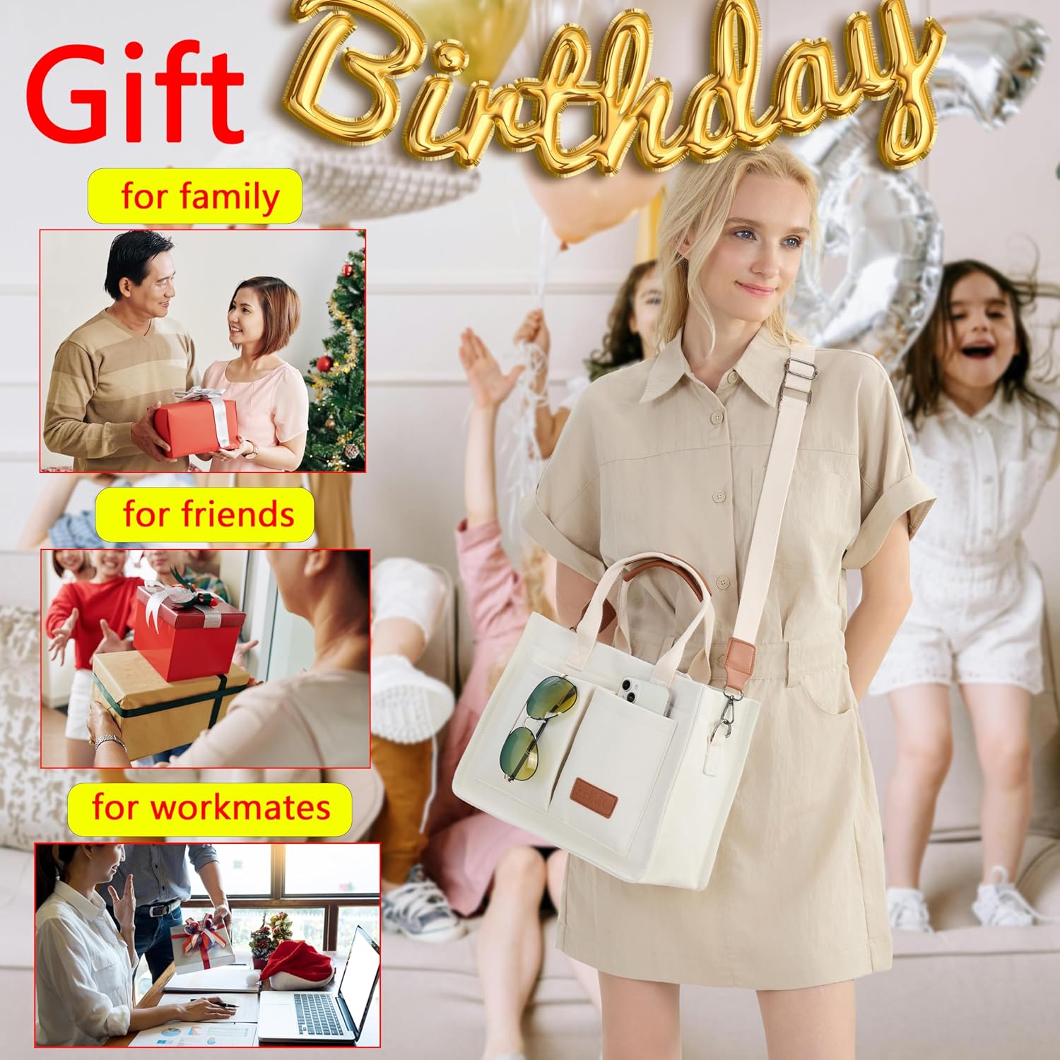 Comfy Carryall Tote for Her - Travel Totes by Handbags Specialist Headquarter | Available at Handbags Specialist Headquarter