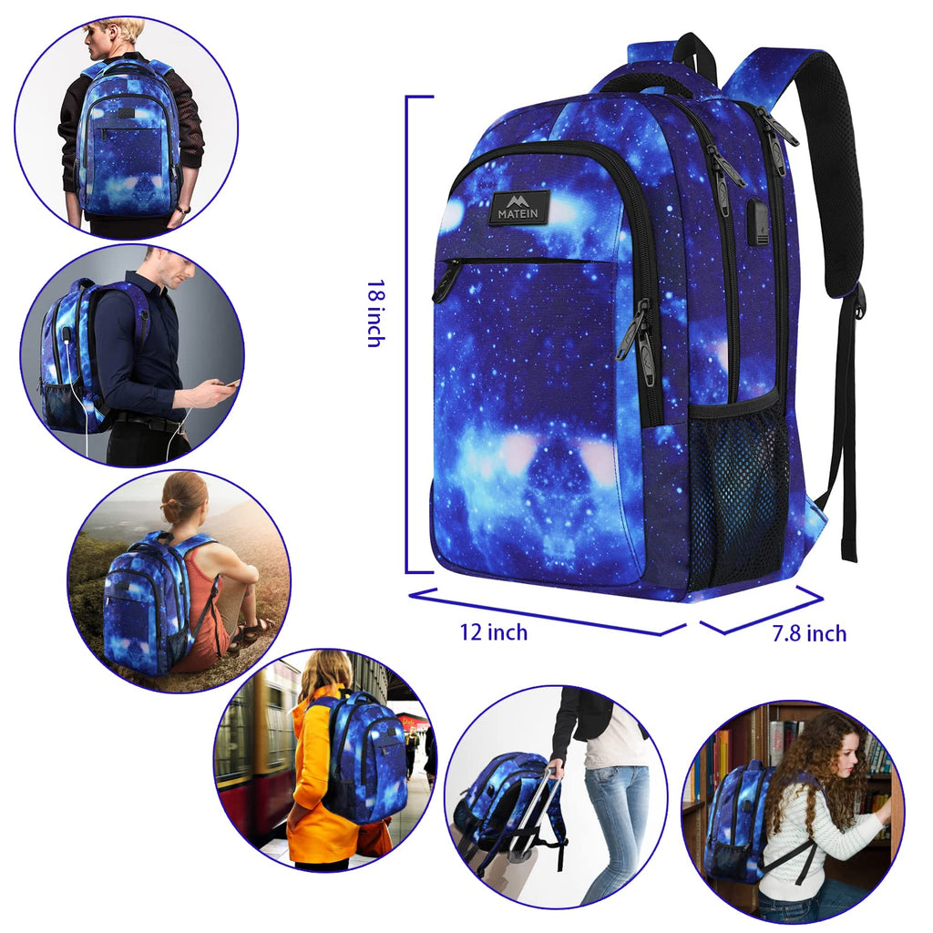 MATEIN SleekGuard Laptop Backpack with USB Port - Backpack Bags by Handbags Specialist Headquarter | Available at Handbags Specialist Headquarter