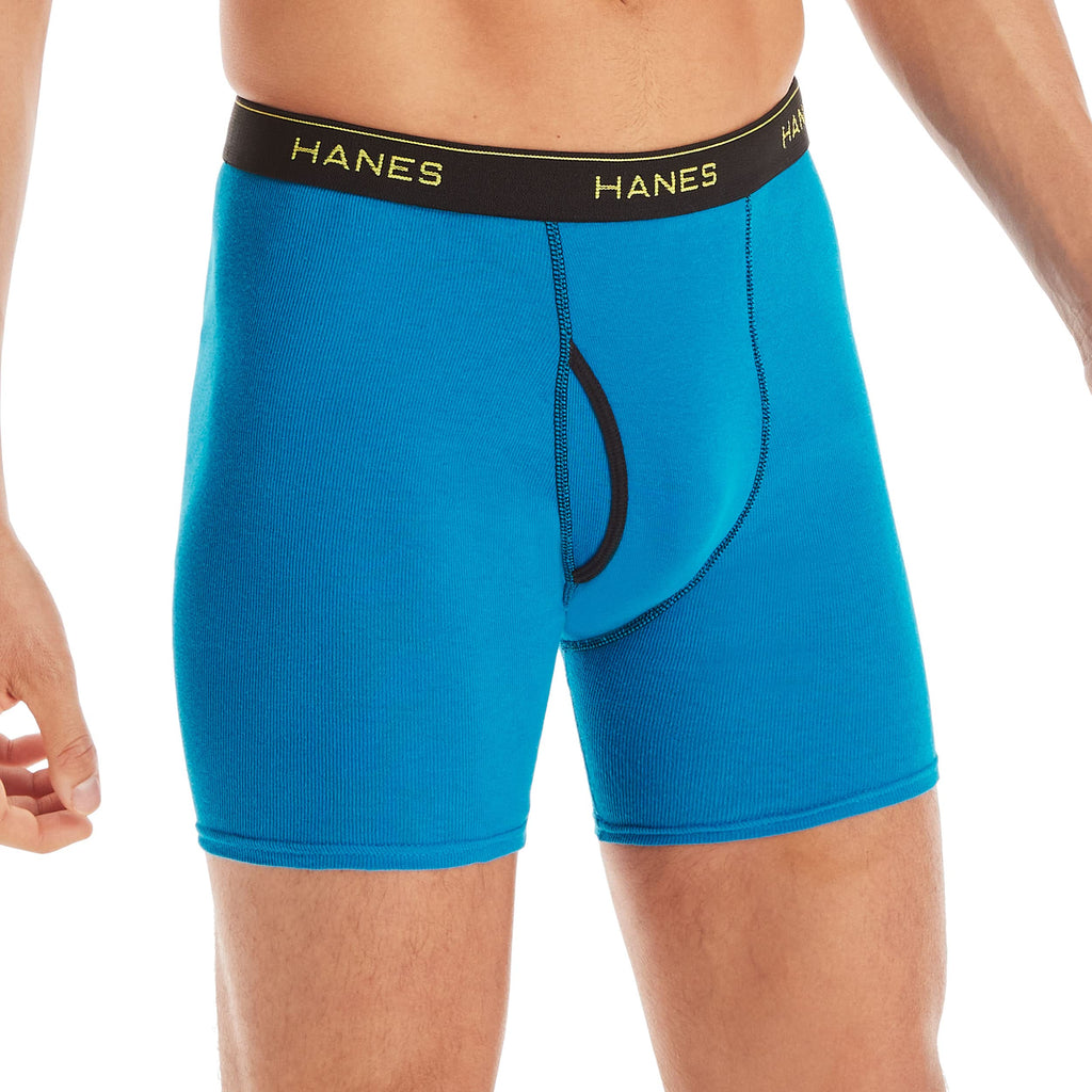 Hanes Men's Boxer Briefs Pack - Cool & Breathable