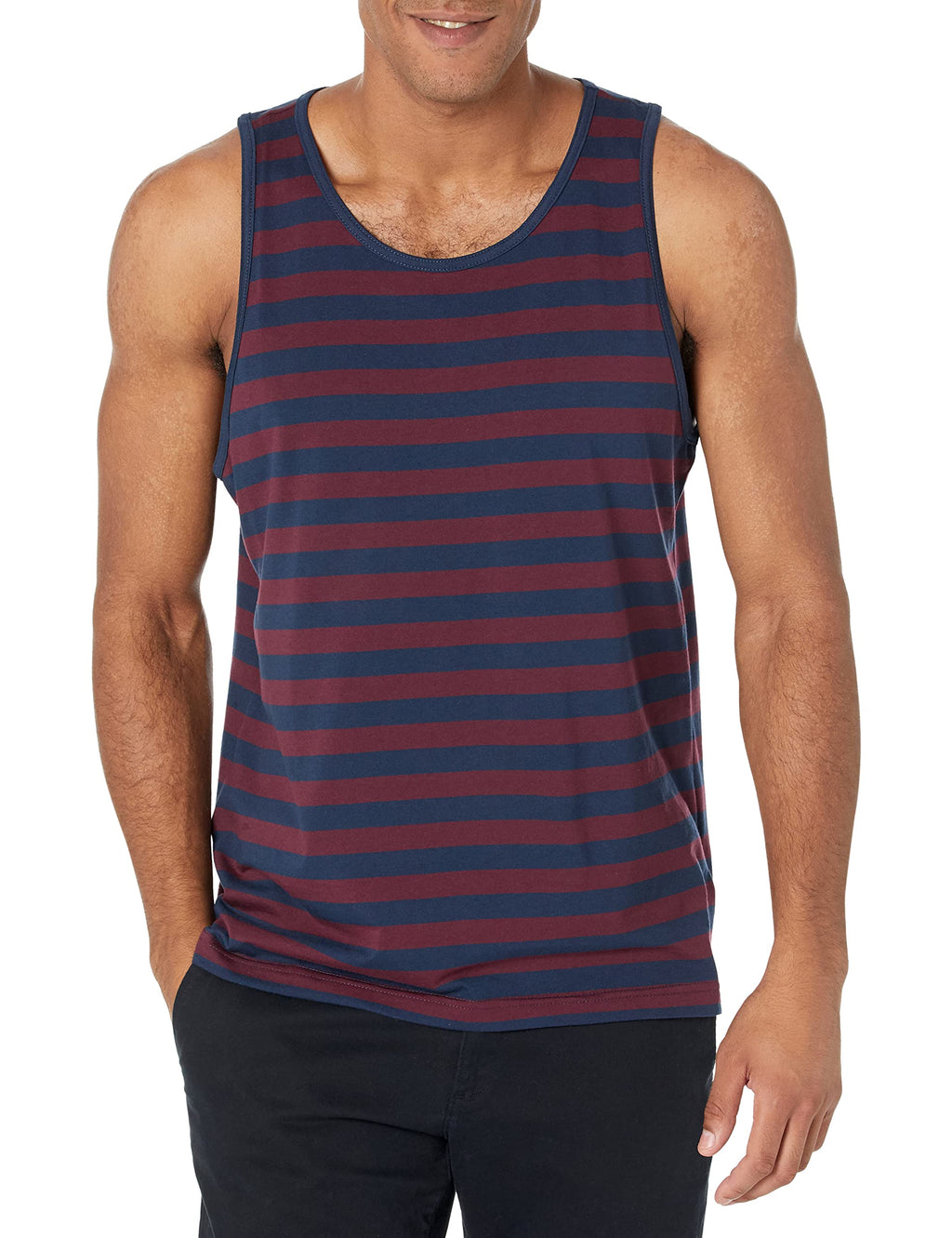 Essentials Men's Regular-Fit Sleeveless Tank Top