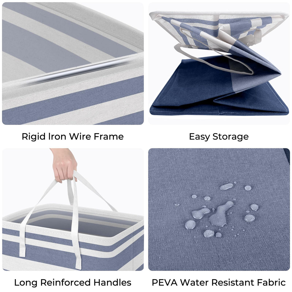 HomeHacks Duo Waterproof Laundry Baskets - Laundry Baskets by Handbags Specialist Headquarter | Available at Handbags Specialist Headquarter