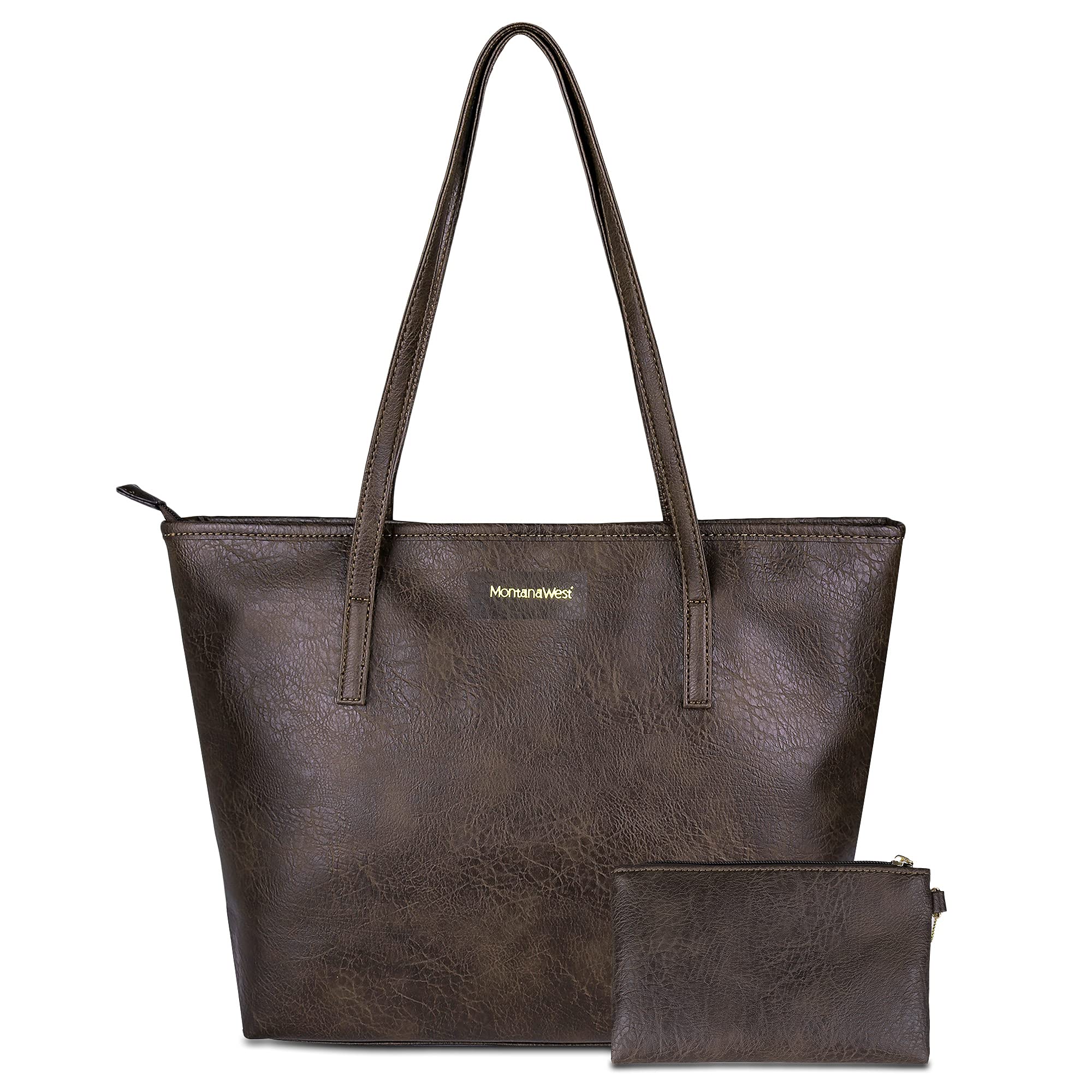 Montana Charm: Vegan Leather Tote & Shoulder Bag