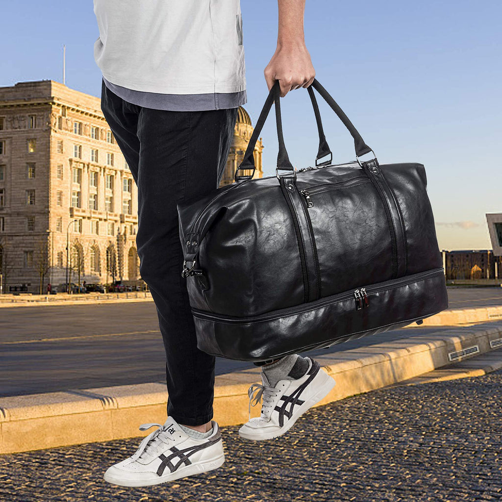 Weekender Overnight Travel Bag with Shoe Pouch