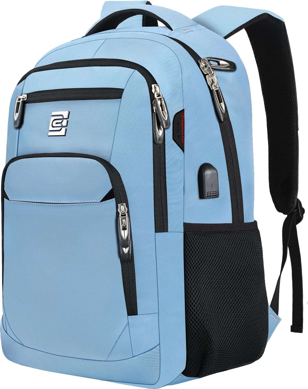 SecureSlim Laptop Backpack with USB & Water Resistance - Backpack Bags by Handbags Specialist Headquarter | Available at Handbags Specialist Headquarter