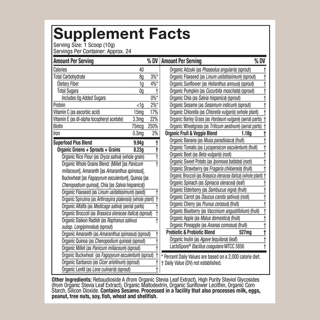 GreenBoost Superfood Smoothie Mix - Unflavored Bliss - Health Care by Handbags Specialist Headquarter | Available at Handbags Specialist Headquarter