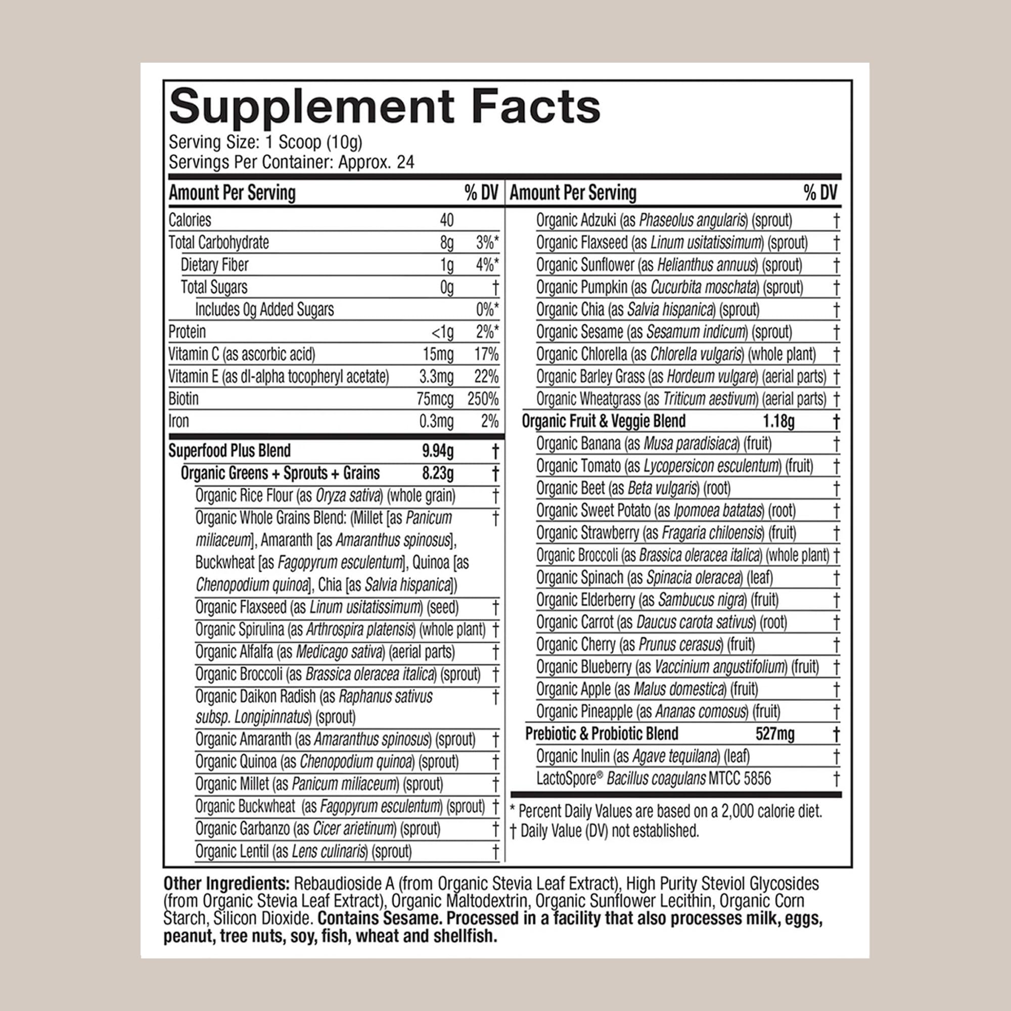 GreenBoost Superfood Smoothie Mix - Unflavored Bliss - Health Care by Handbags Specialist Headquarter | Available at Handbags Specialist Headquarter