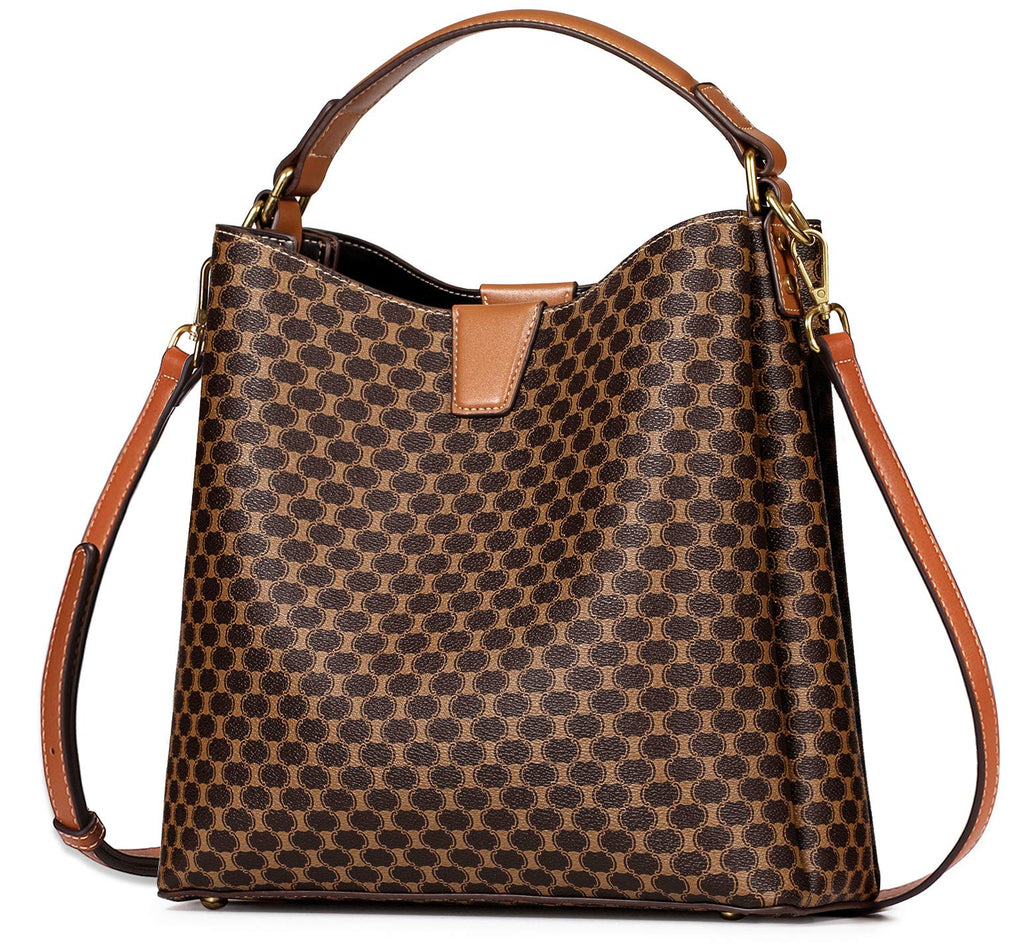 Women's Vintage Leather Satchel Handbag