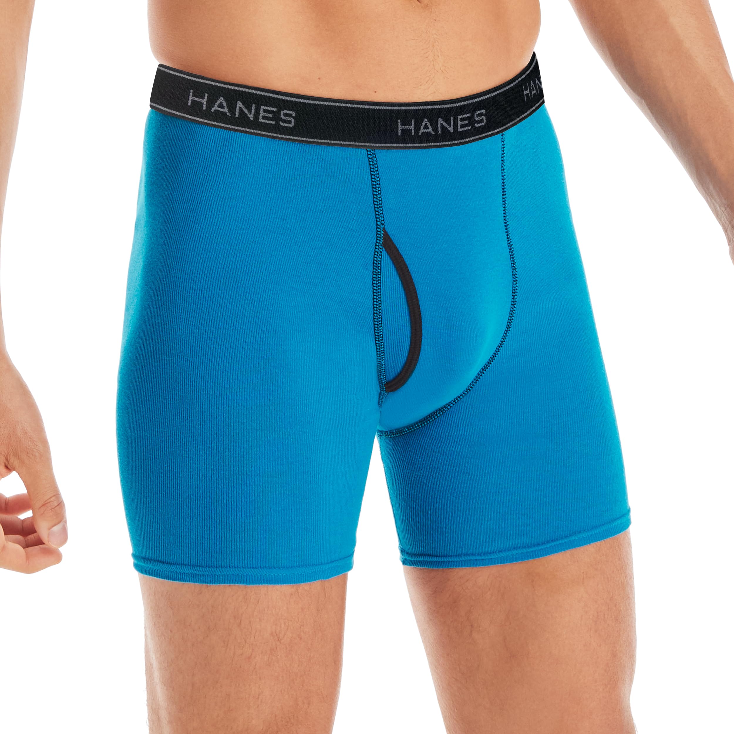 Hanes Men's Boxer Briefs Pack - Cool & Breathable
