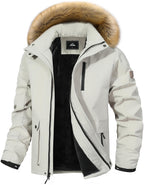 Men's Waterproof Warm Ski Snow Jacket Parka