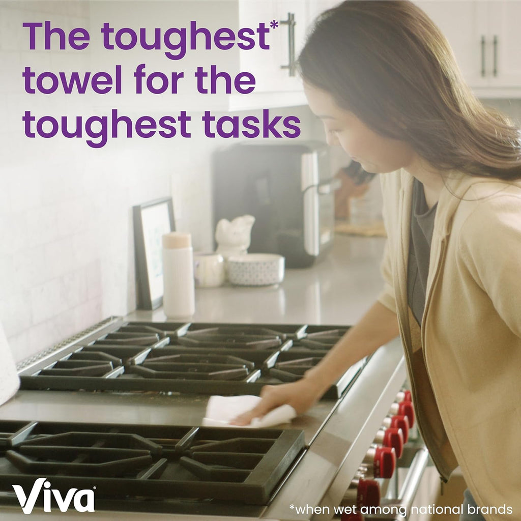 Viva Ultra-Absorbent Double Rolls - 3 Pack, 86 Sheets -  by Handbags Specialist Headquarter | Available at Handbags Specialist Headquarter