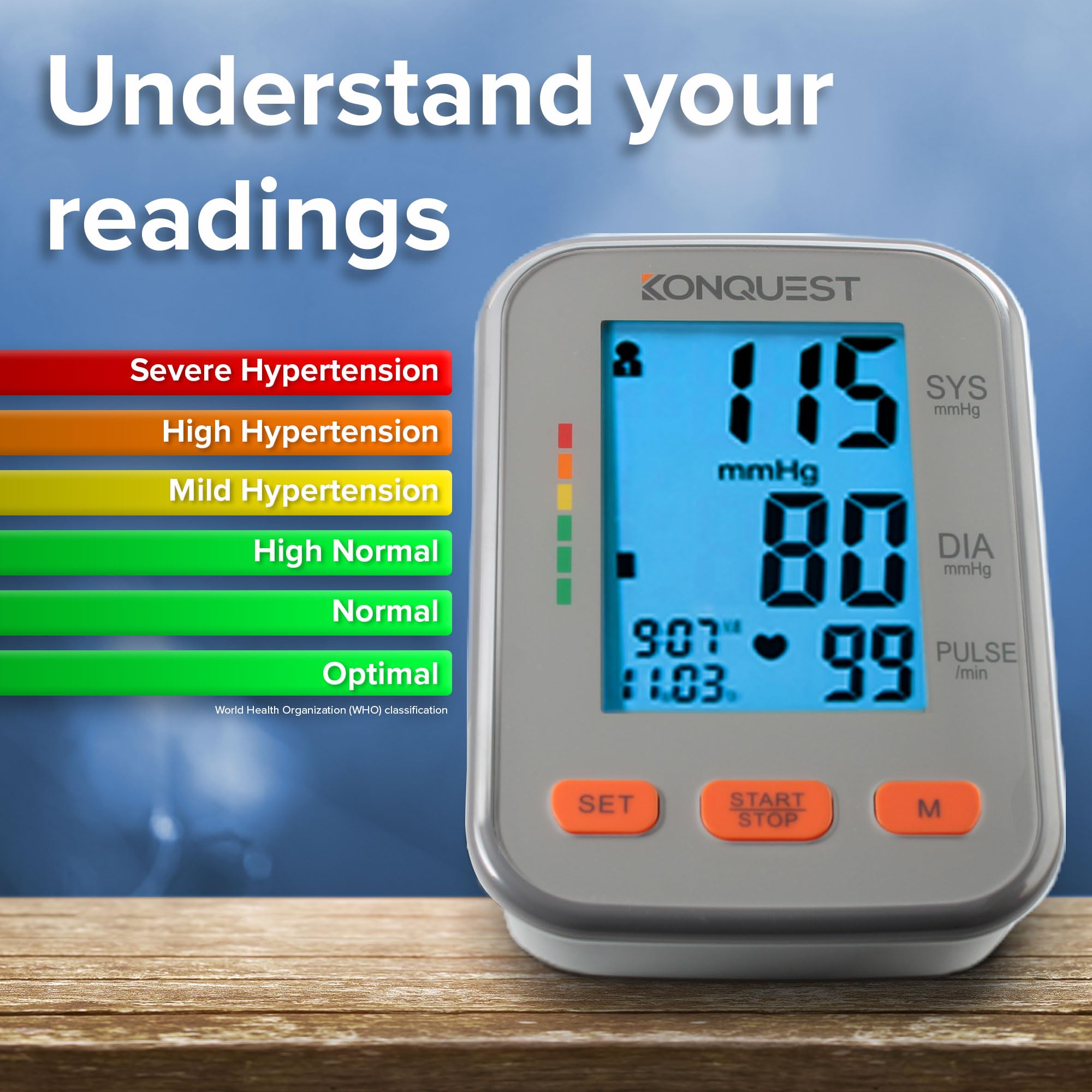 Konquest ArmBP Monitor - Health & Household by Handbags Specialist Headquarter | Available at Handbags Specialist Headquarter