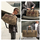 Wildroad 50L Waxed Canvas Waterproof Duffle Bag