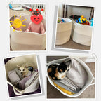 INDRESSME XL Woven Cotton Rope Basket - Black Stitch - PhoenixBucketTitleBTF by Handbags Specialist Headquarter | Available at Handbags Specialist Headquarter