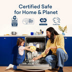 EcoClean Tabs: 60ct Plastic-Free Dishwasher Pods -  by Handbags Specialist Headquarter | Available at Handbags Specialist Headquarter