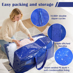 6 Pack XL Heavy Duty Moving Bags - Dark Blue