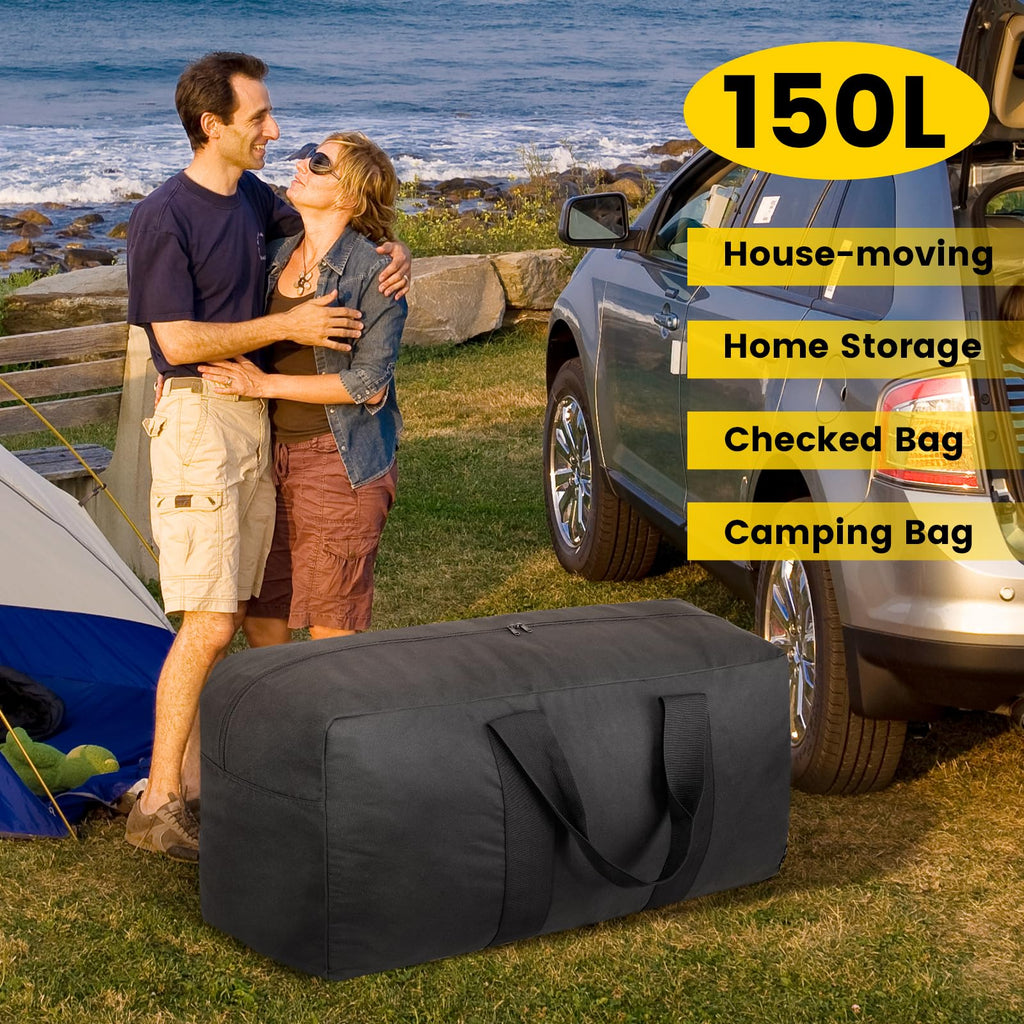 VoyagerMax 100L Travel Duffel - Foldable & Durable